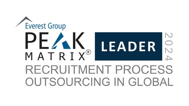 Everest Group’s Recruitment Process Outsourcing (RPO) Services Global PEAK Matrix® Assessment 2024 leader logo