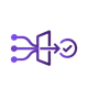 Process to check mark icon
