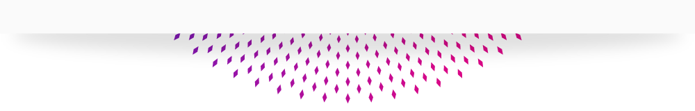 Purple-to-pink gradient graphic in an inverted semi-circle