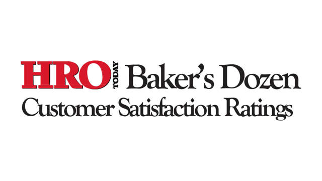 HRO Today’s RPO Baker’s Dozen Customer Satisfaction Ratings logo