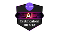 Cielo's AI Certification for HR & TA badge