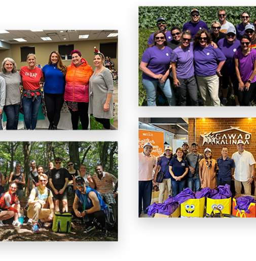 Cielo volunteers