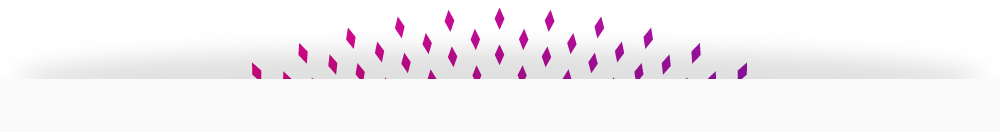Purple-to-pink gradient graphic semi-circle